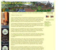 Tablet Screenshot of build-a-patio.com